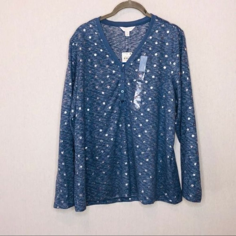 Charter Club Soft Knit Pajama top